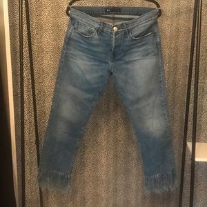 3x1 NYC Women’s Jeans with frayed hem. Sz 27.
